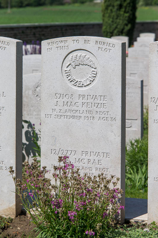 Joseph MacKenzie | New Zealand War Graves Project