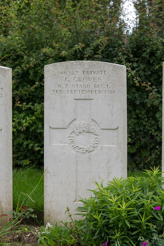 Godfrey Groves | New Zealand War Graves Project