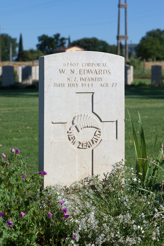 Wi Nira Edwards | New Zealand War Graves Project