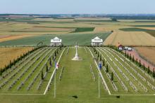 View from Memorial toward Amiens