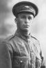 Photo of Harry Moffat. (The badge of the Taranaki Regiment is evident on his cap). 