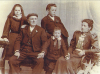 Allan Rae Lockhart as a child - holding his parents' hand.