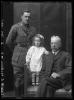 Douglas Kesteven with his daughter and father