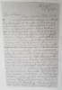 William's letter home to Florrie