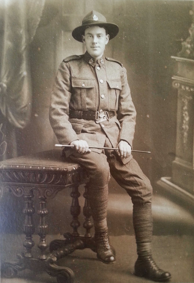 Allan Rae Lockhart in uniform